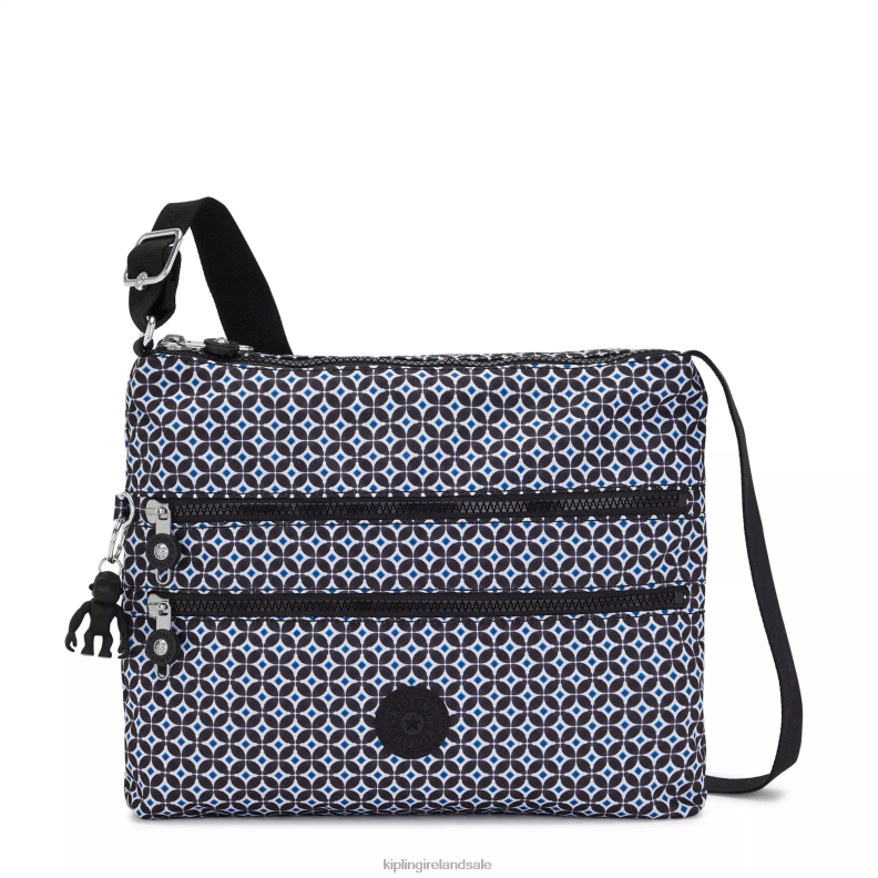 Crossbody Bags Blackish Tile Alvar Printed Crossbody Bag Women Kipling J6TNX145