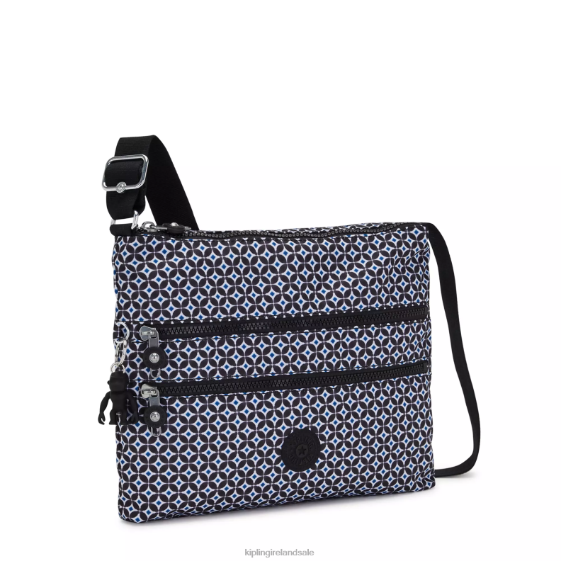 Crossbody Bags Blackish Tile Alvar Printed Crossbody Bag Women Kipling J6TNX145