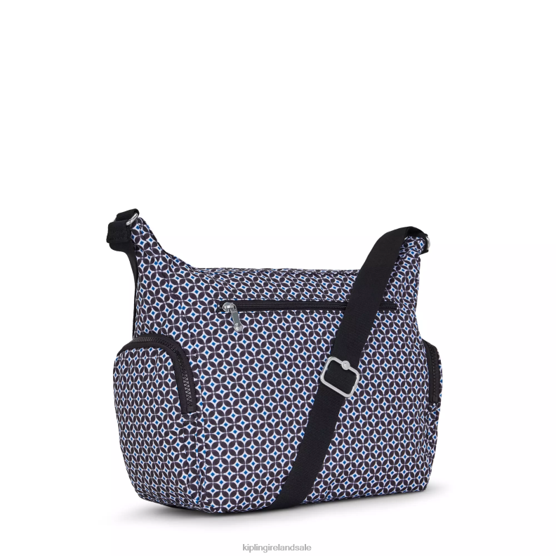 Crossbody Bags Blackish Tile Gabbie Printed Crossbody Bag Women Kipling J6TNX142