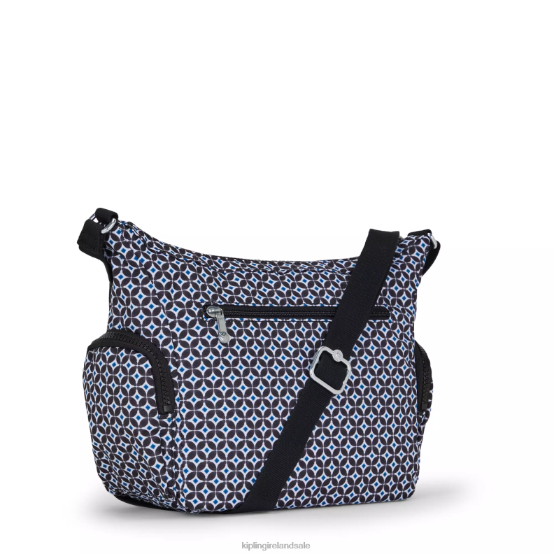 Crossbody Bags Blackish Tile Gabbie Small Printed Crossbody Bag Women Kipling J6TNX147
