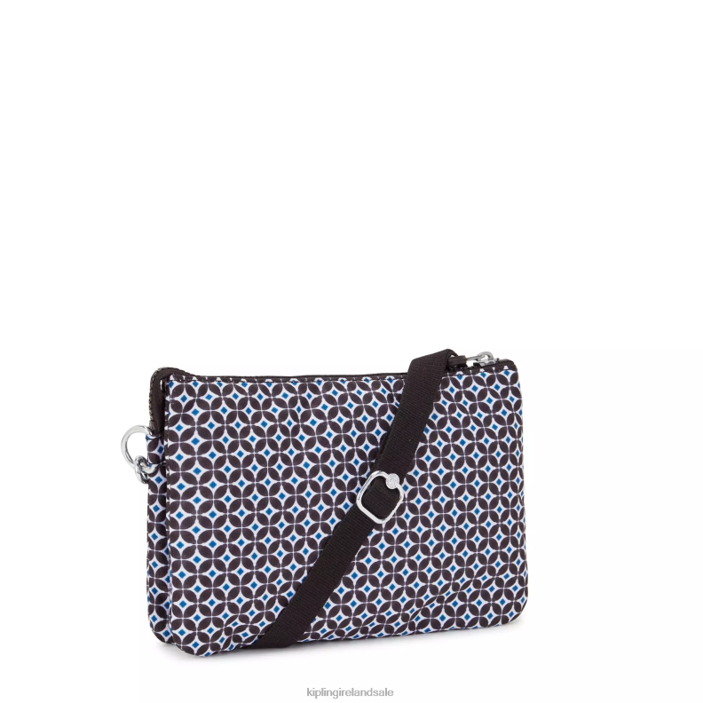 Crossbody Bags Blackish Tile Riri Printed Crossbody Bag Women Kipling J6TNX143