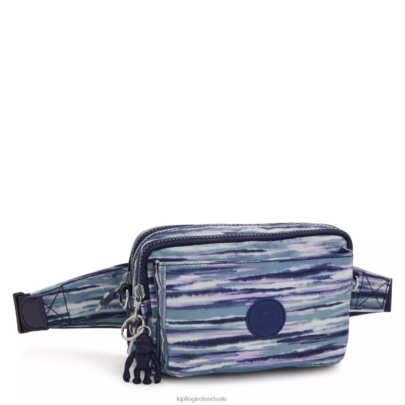 Crossbody Bags Brush Stripes Abanu Multi Printed Convertible Crossbody Bag Women Kipling J6TNX319