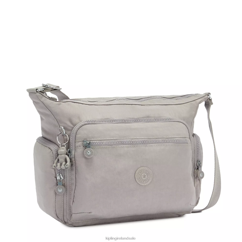 Crossbody Bags Grey Gris Gabbie Crossbody Bag Women Kipling J6TNX129