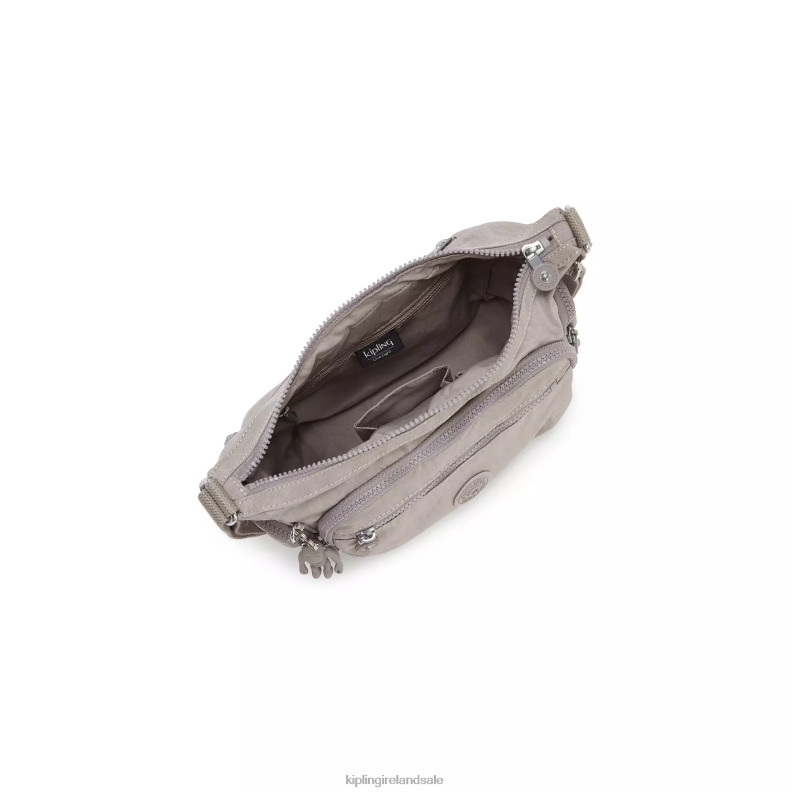 Crossbody Bags Grey Gris Gabbie Small Crossbody Bag Women Kipling J6TNX158