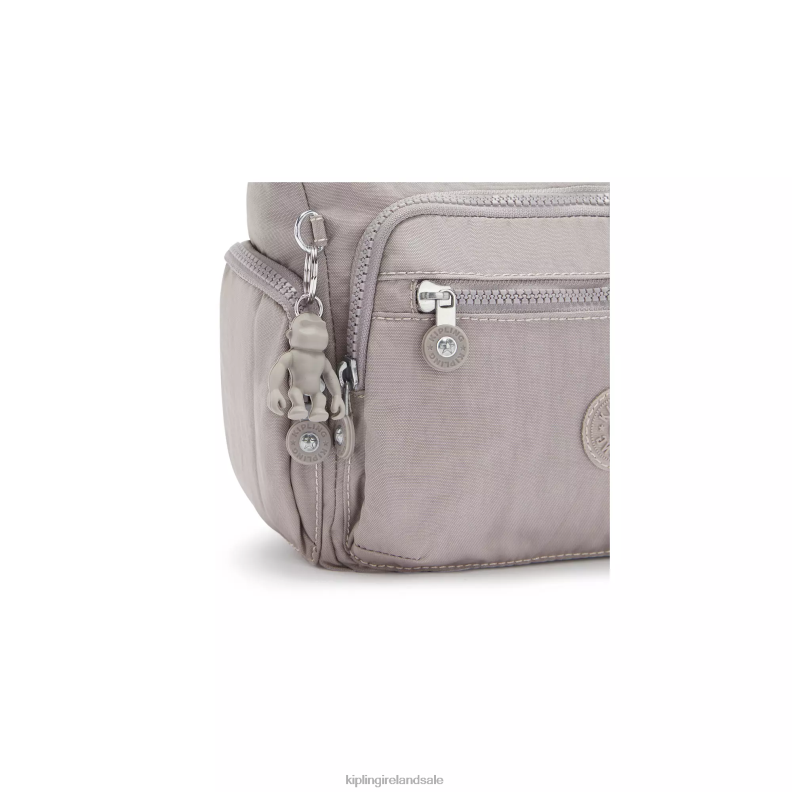 Crossbody Bags Grey Gris Gabbie Small Crossbody Bag Women Kipling J6TNX158