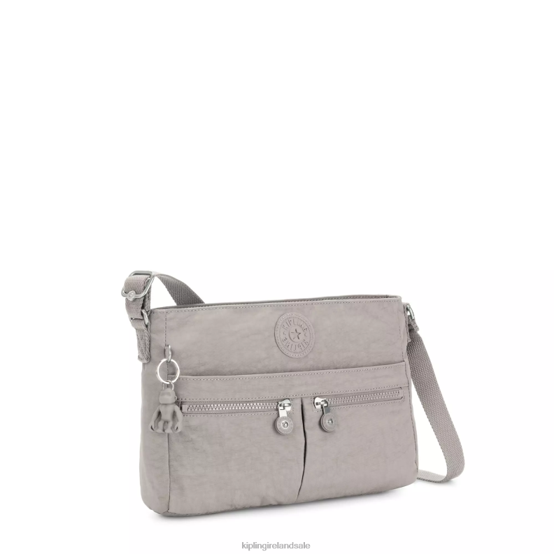 Crossbody Bags Grey Gris New Angie Crossbody Bag Women Kipling J6TNX167
