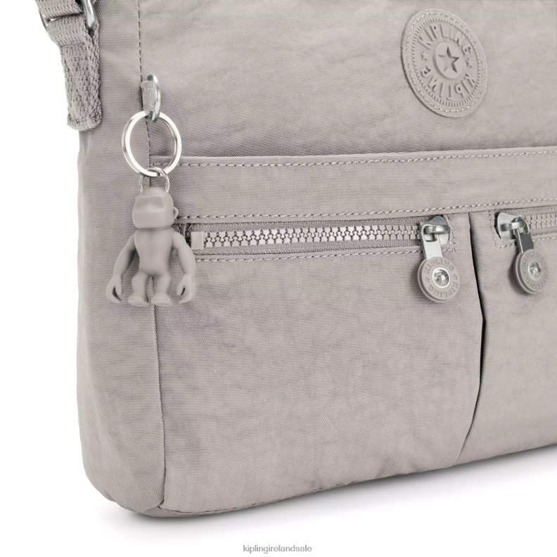 Crossbody Bags Grey Gris New Angie Crossbody Bag Women Kipling J6TNX167