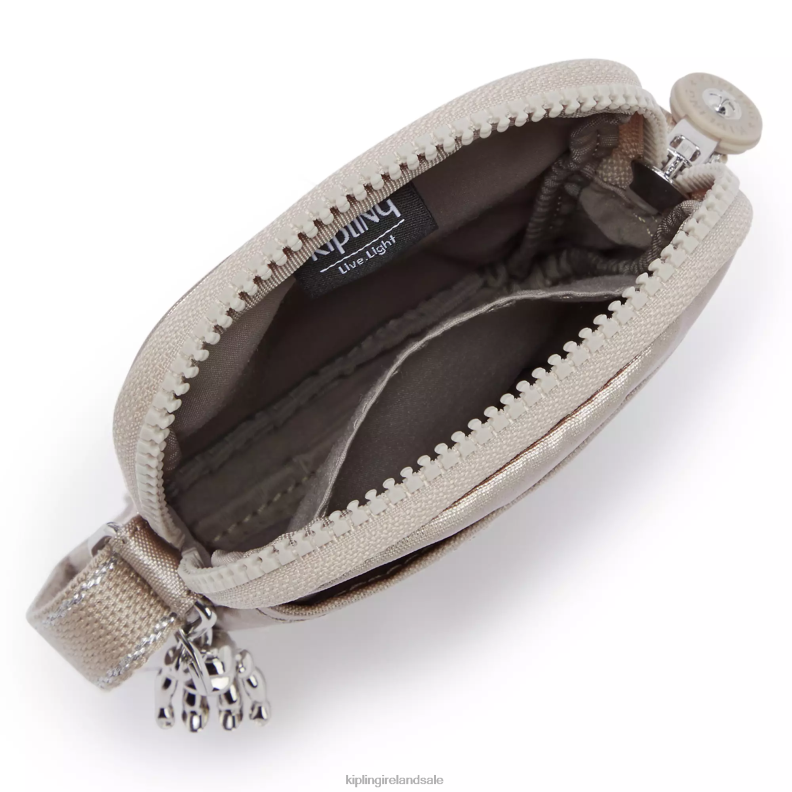 Crossbody Bags Metallic Glow Tally Metallic Crossbody Phone Bag Women Kipling J6TNX59
