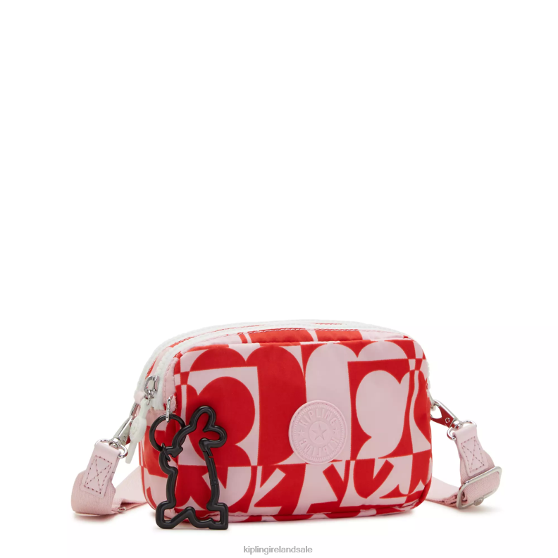Crossbody Bags Minju Multi Print Milda Minju Kim Crossbody Bag Women Kipling J6TNX43