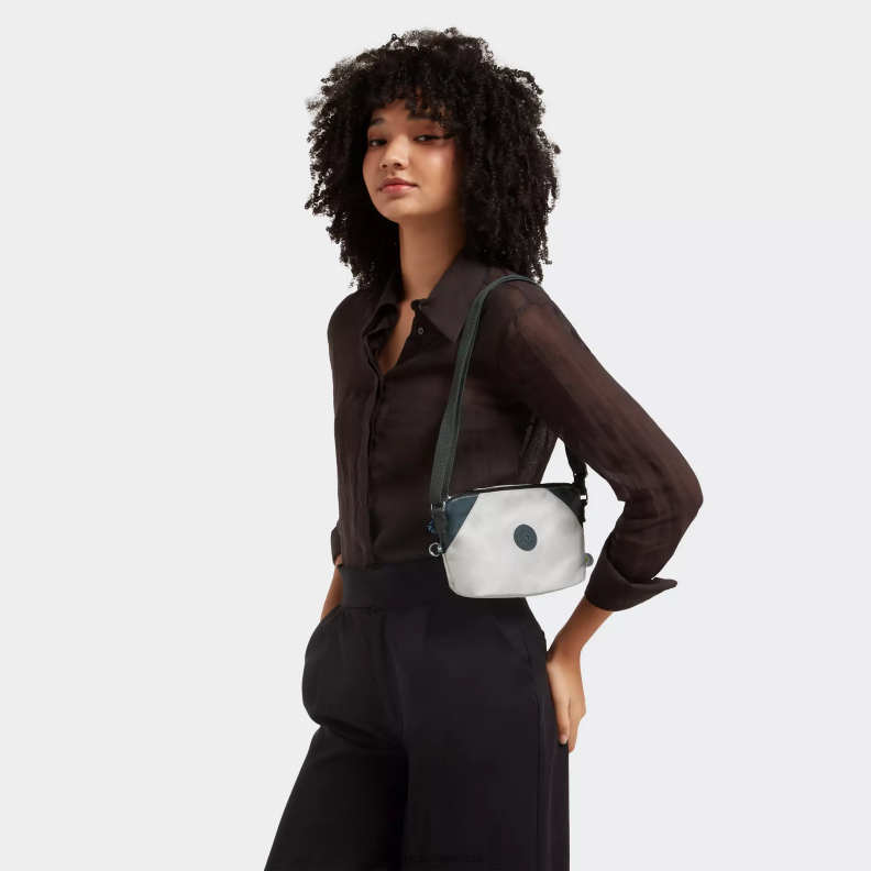 Crossbody Bags Moon Grey Block Art Extra Small Crossbody Bag Women Kipling J6TNX101