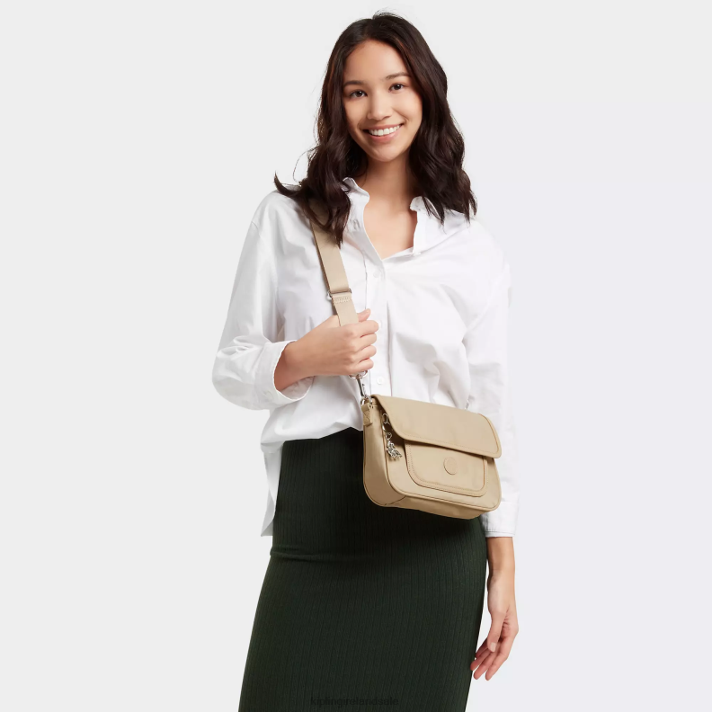 Crossbody Bags Natural Beige Inaki Small Crossbody Bag Women Kipling J6TNX180