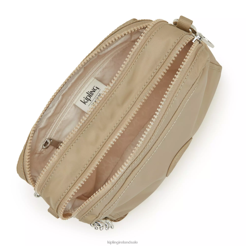 Crossbody Bags Natural Beige Milda Crossbody Bag Women Kipling J6TNX69