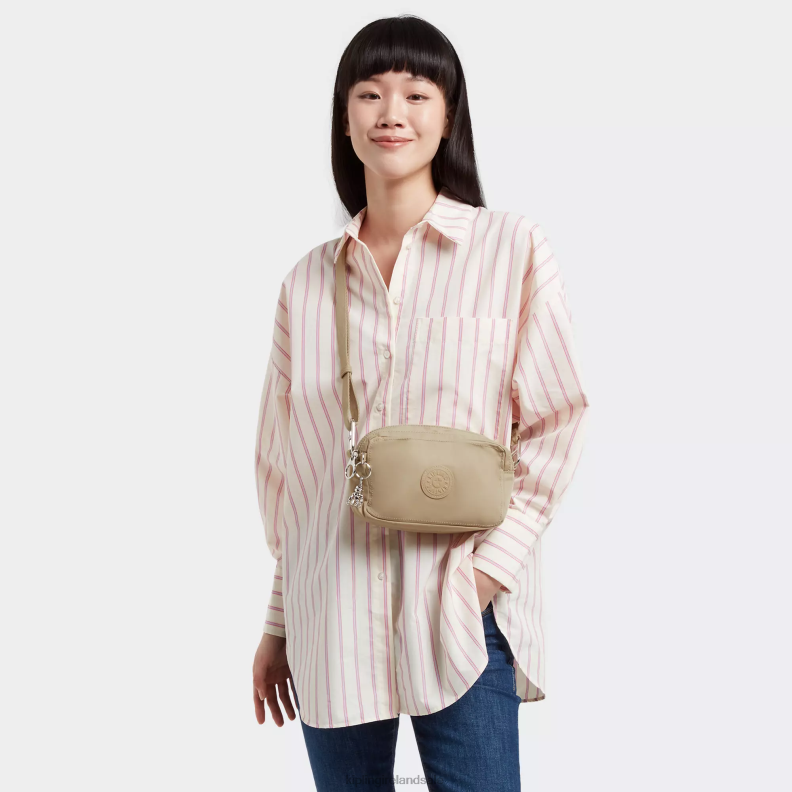 Crossbody Bags Natural Beige Milda Crossbody Bag Women Kipling J6TNX69