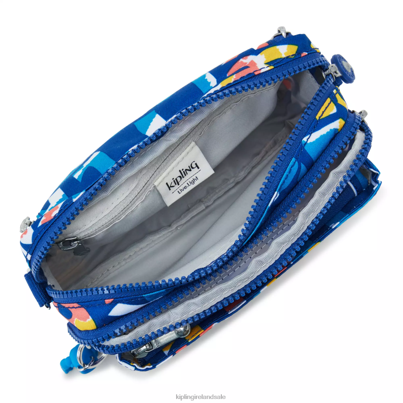 Crossbody Bags Neon Abanu Multi Printed Convertible Crossbody Bag Women Kipling J6TNX321