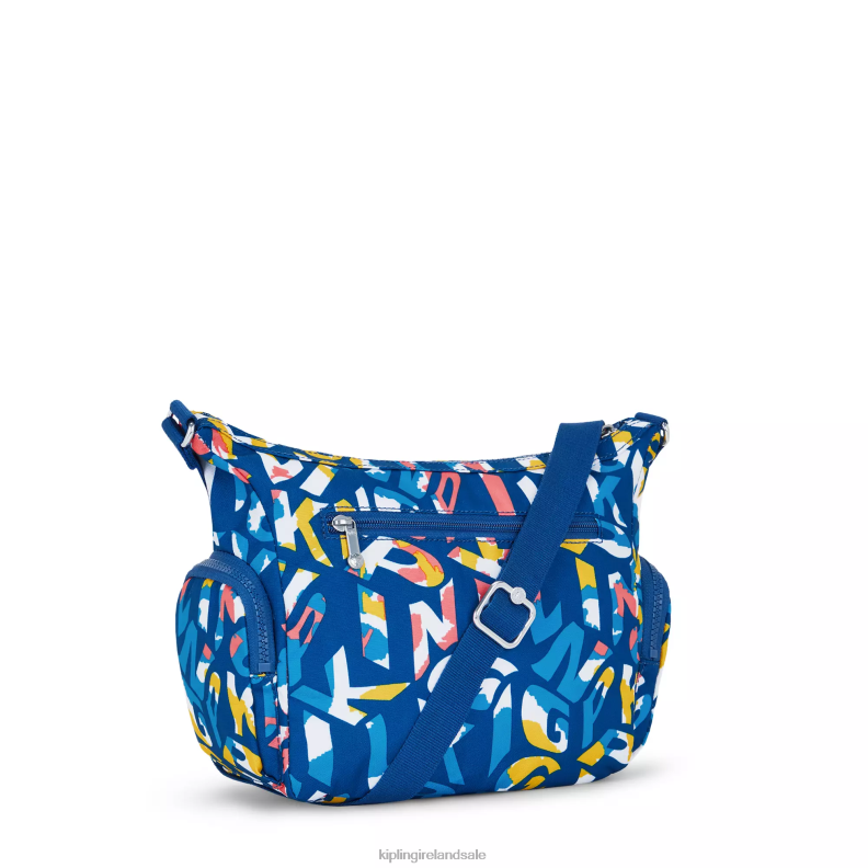 Crossbody Bags Neon Gabbie Small Printed Crossbody Bag Women Kipling J6TNX146