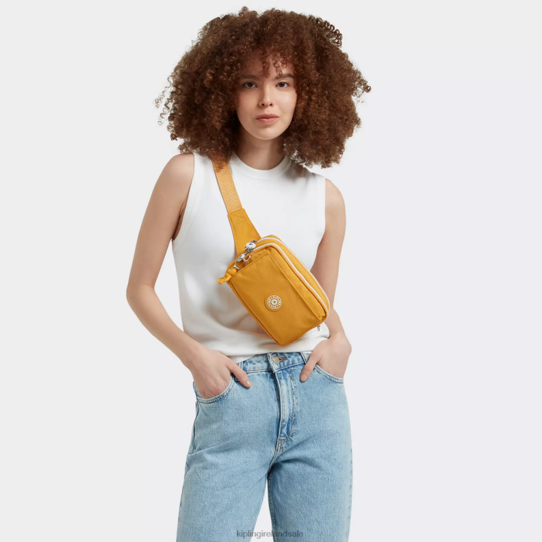 Crossbody Bags Rapid Yellow Abanu Multi Convertible Crossbody Bag Women Kipling J6TNX118