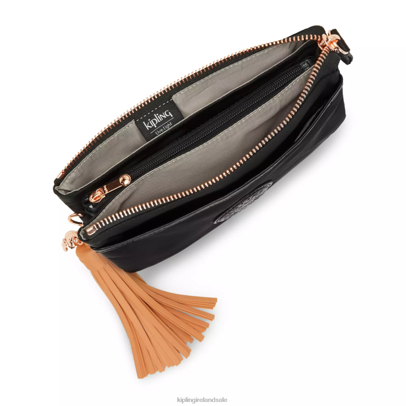 Crossbody Bags Rose Black Riri Crossbody Bag Women Kipling J6TNX103