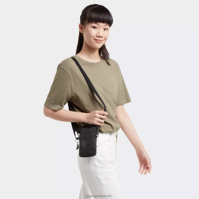 Crossbody Bags Signature Embossed Tally Printed Crossbody Phone Bag Women Kipling J6TNX70