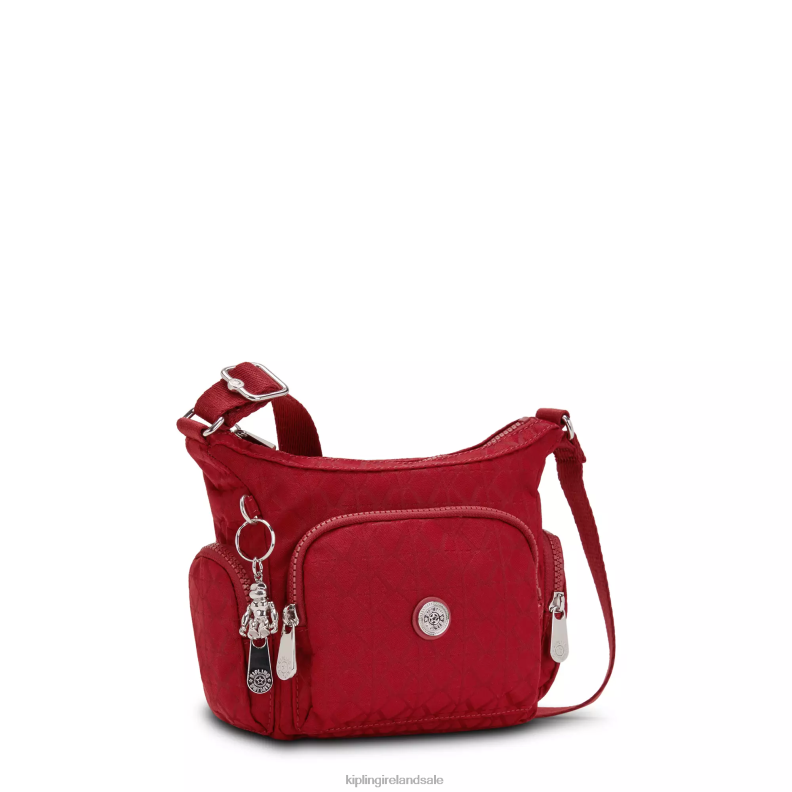 Crossbody Bags Signature Red Gabbie Mini Crossbody Bag Women Kipling J6TNX73