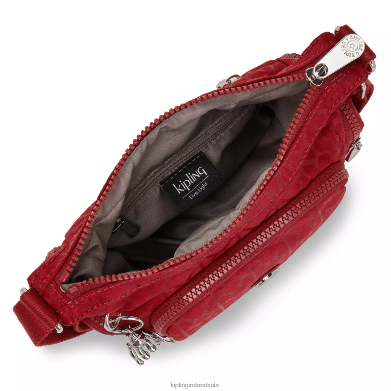 Crossbody Bags Signature Red Gabbie Mini Crossbody Bag Women Kipling J6TNX73