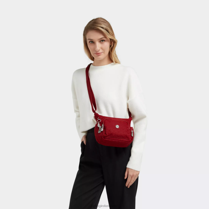 Crossbody Bags Signature Red Gabbie Mini Crossbody Bag Women Kipling J6TNX73