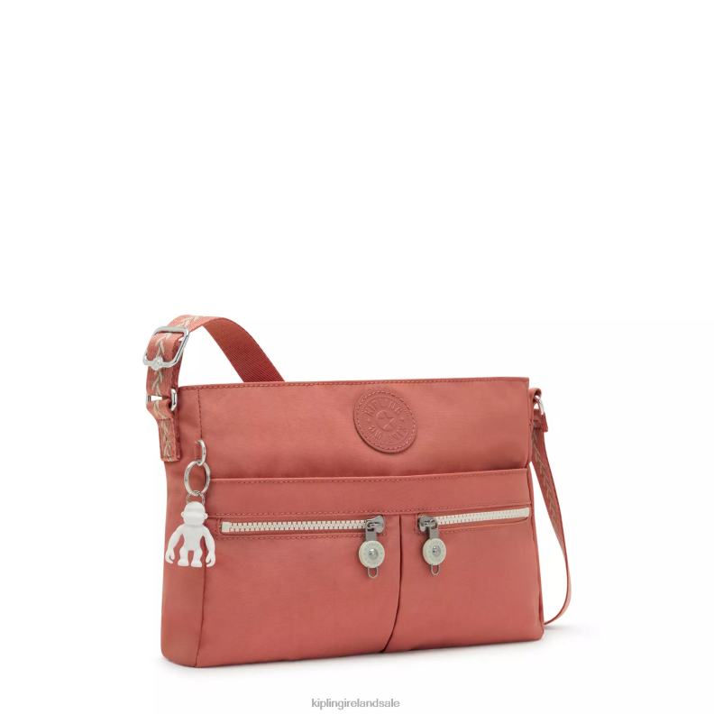 Crossbody Bags Vintage Pink New Angie Crossbody Bag Women Kipling J6TNX172