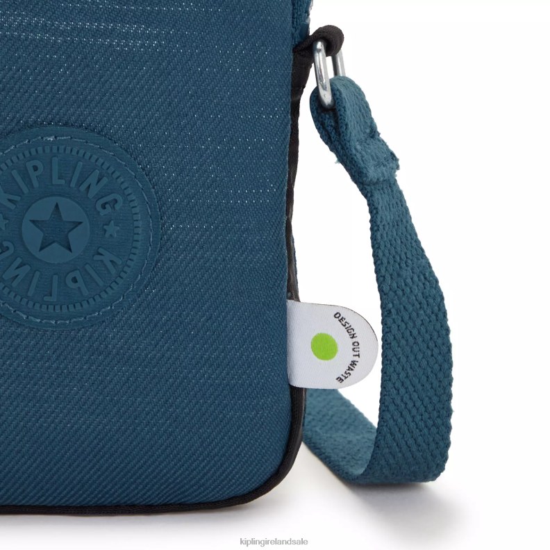 Crossbody Bags Woven Teal Tally Crossbody Phone Bag Women Kipling J6TNX182