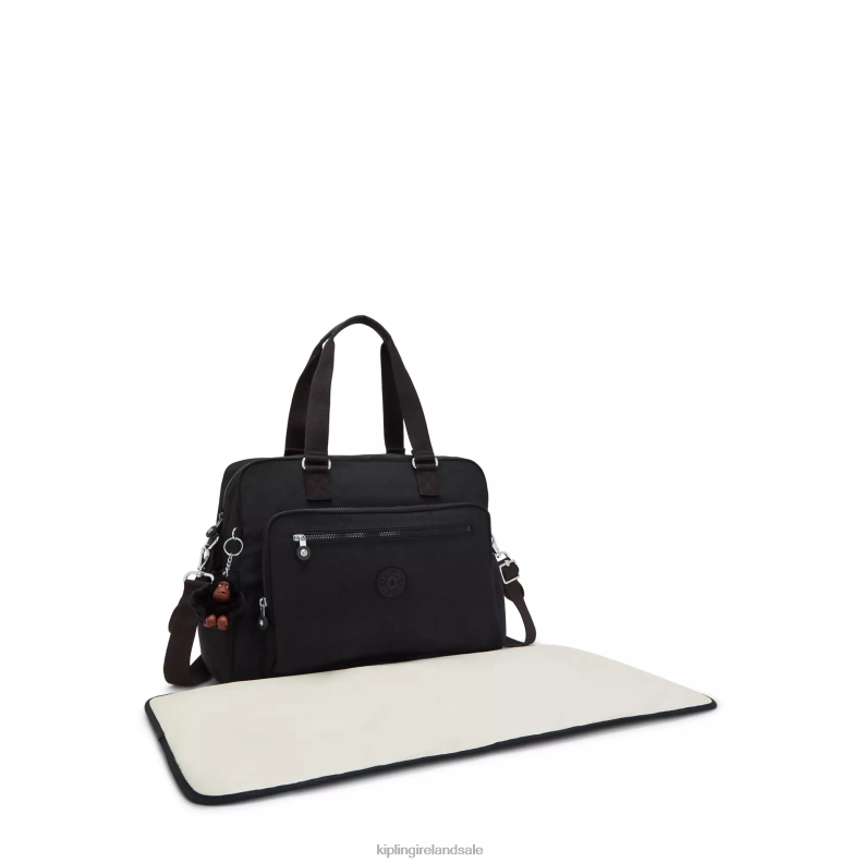 Diaper Bags Black Tonal Alanna Diaper Bag Women Kipling J6TNX282