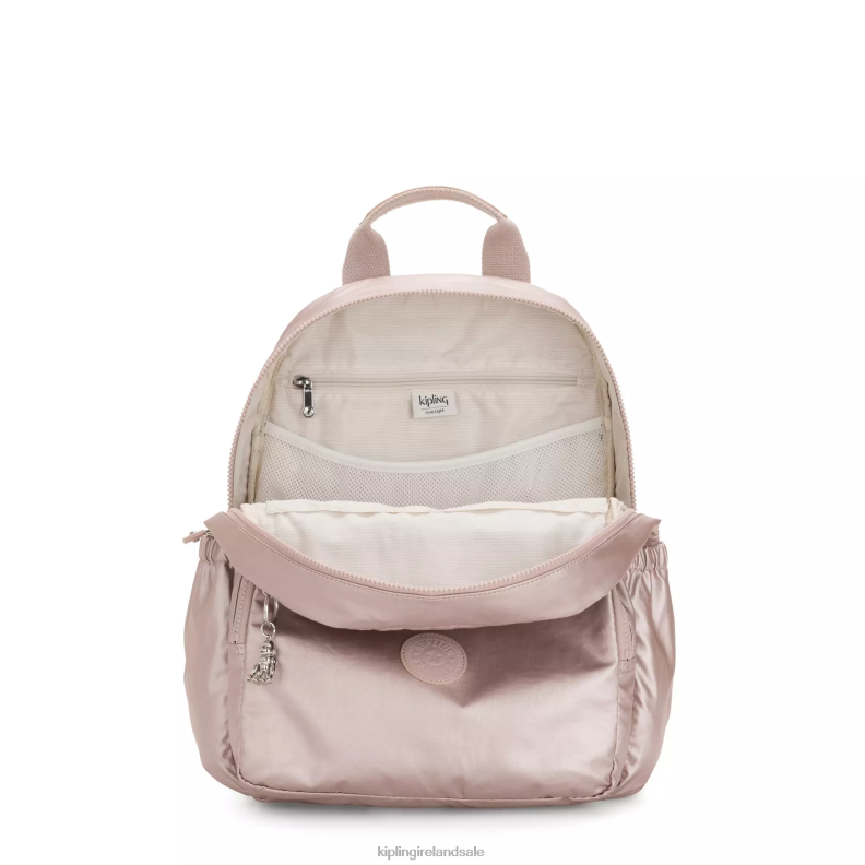 Diaper Bags Metallic Rose Maisie Diaper Backpack Women Kipling J6TNX279