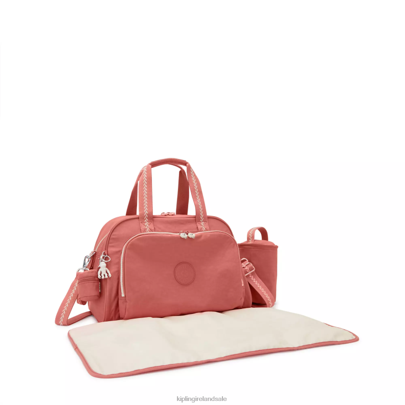 Diaper Bags Vintage Pink Camama Diaper Bag Women Kipling J6TNX242