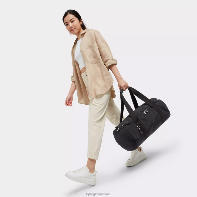 Duffle Bags Black Noir Argus Small Duffle Bag Women Kipling J6TNX330