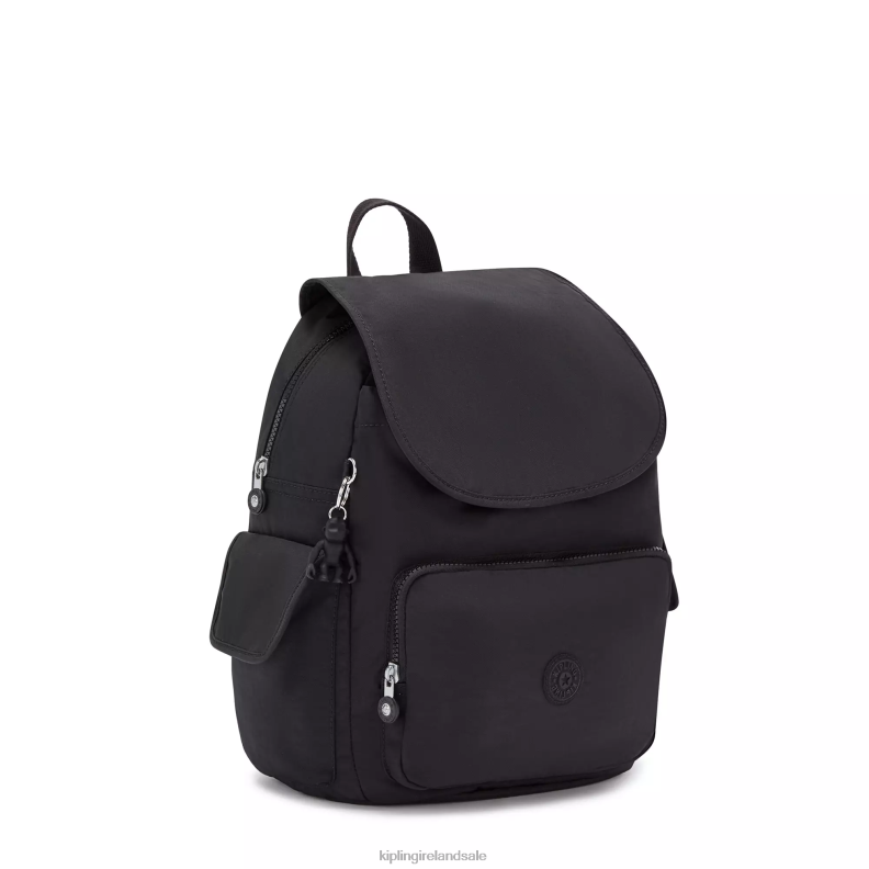 Fashion Backpacks Black Noir City Pack Backpack Women Kipling J6TNX352