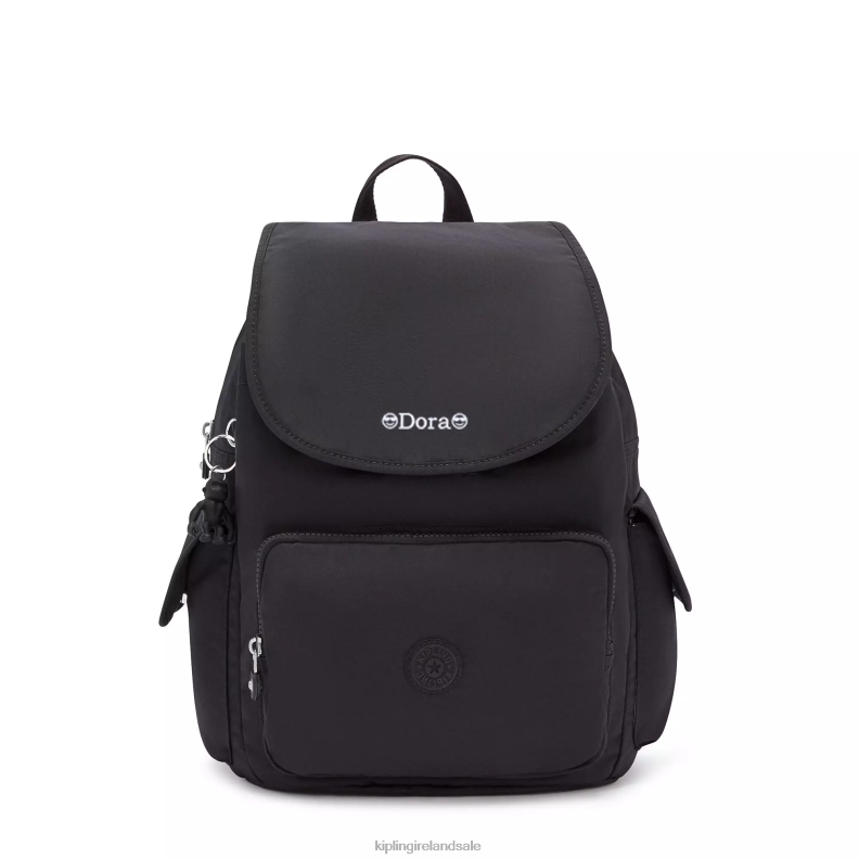 Fashion Backpacks Black Noir City Pack Backpack Women Kipling J6TNX352