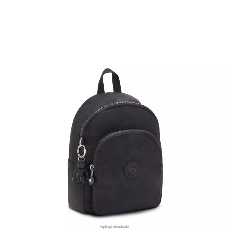 Fashion Backpacks Black Noir Curtis Compact Convertible Backpack Women Kipling J6TNX398