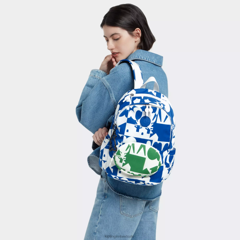 Fashion Backpacks Minju Multi Print Delia Minju Kim Backpack Women Kipling J6TNX337