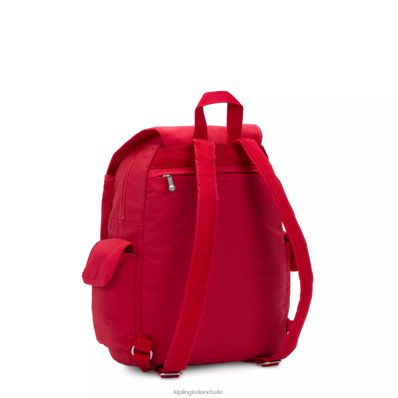 Fashion Backpacks Red Rouge City Pack Backpack Women Kipling J6TNX354