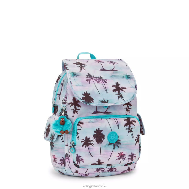 Fashion Backpacks Shadow Palm Print City Pack Printed Backpack Women Kipling J6TNX338