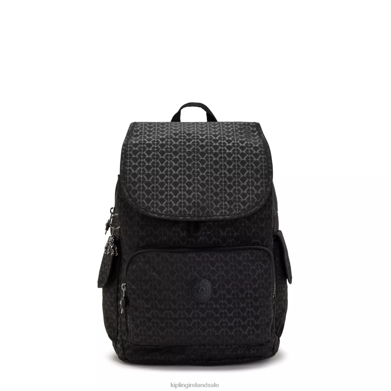 Fashion Backpacks Signature Embossed City Pack Printed Backpack Women Kipling J6TNX363