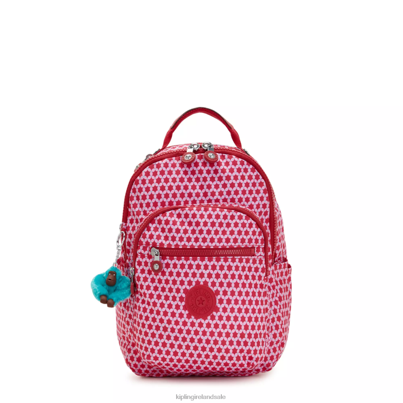Fashion Backpacks Starry Dot Seoul Small Printed Tablet Backpack Women Kipling J6TNX347