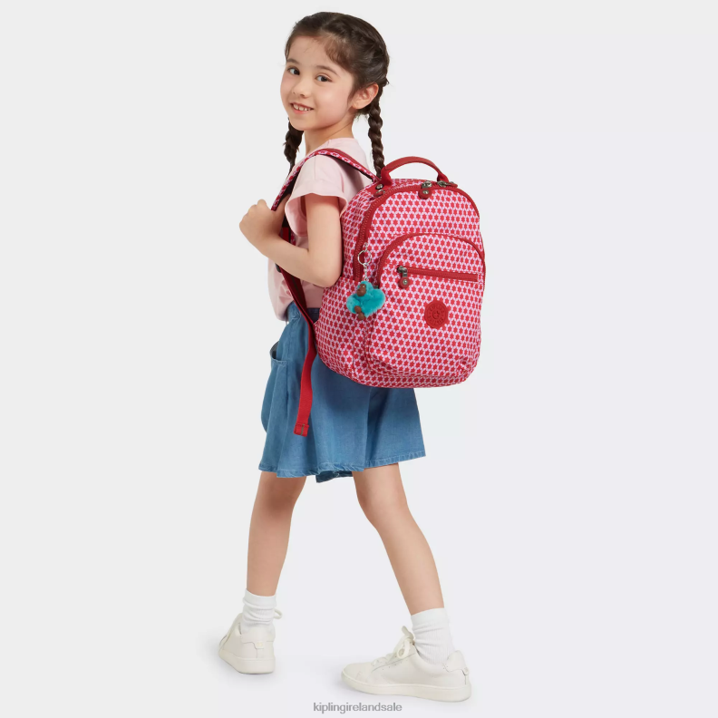 Fashion Backpacks Starry Dot Seoul Small Printed Tablet Backpack Women Kipling J6TNX347