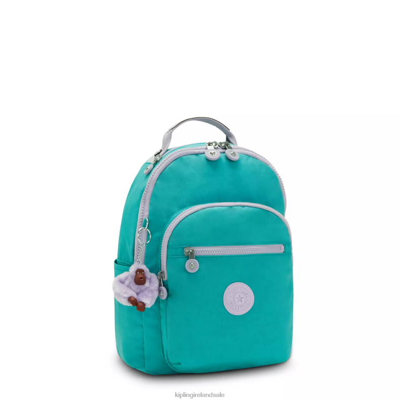 Fashion Backpacks Surfer Green Seoul Small Tablet Backpack Women Kipling J6TNX342