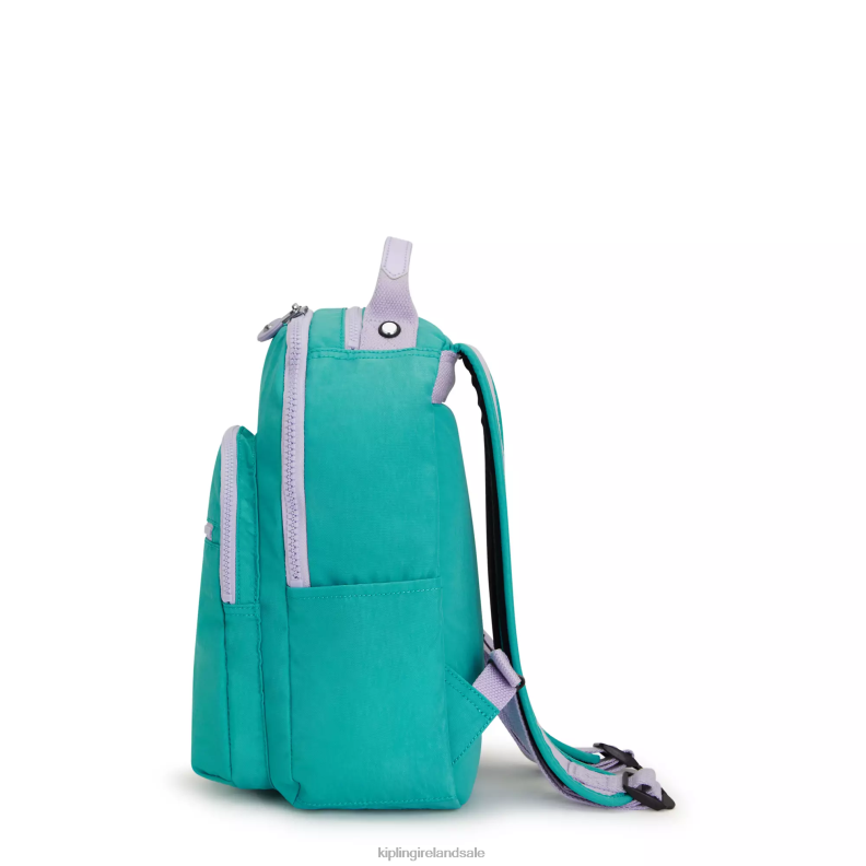 Fashion Backpacks Surfer Green Seoul Small Tablet Backpack Women Kipling J6TNX342