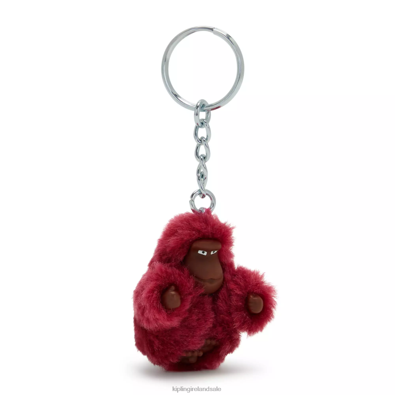 Keychains Beet Red Sven Extra Small Monkey Keychain Women Kipling J6TNX709