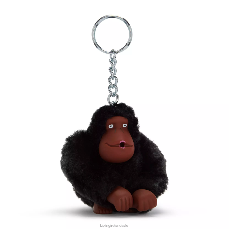 Keychains Black Tonal Sven Monkey Keychain Women Kipling J6TNX692