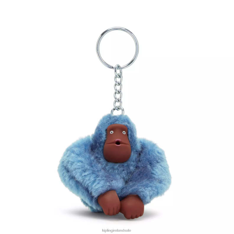 Keychains Blue Buzz Sven Small Monkey Keychain Women Kipling J6TNX666