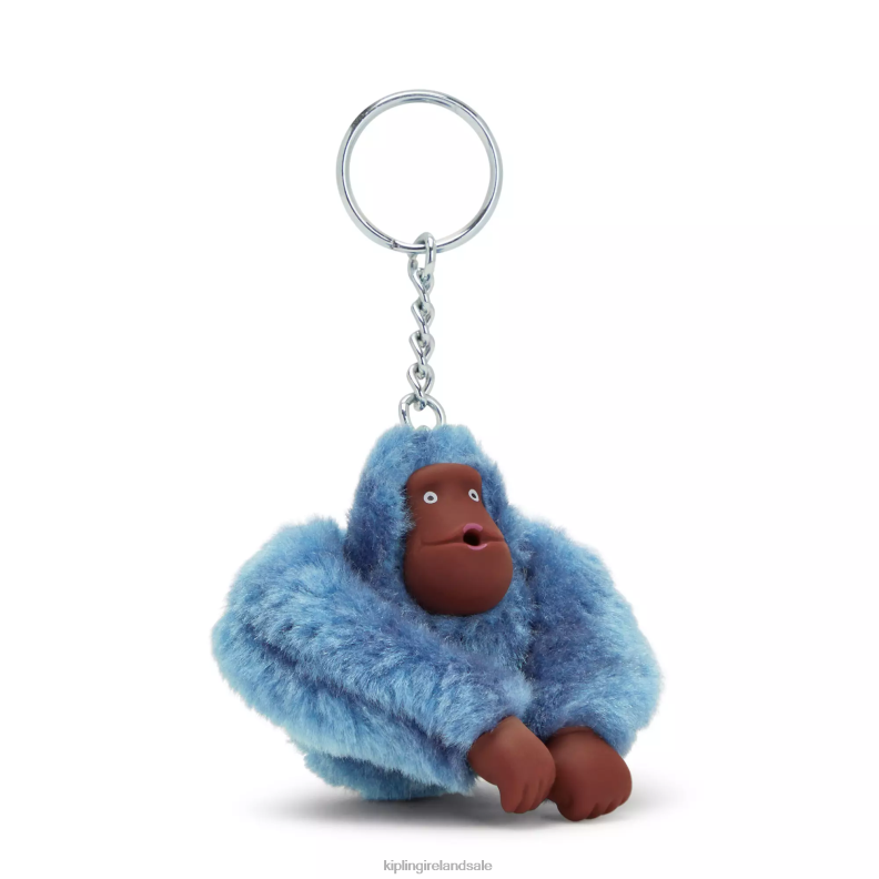 Keychains Blue Buzz Sven Small Monkey Keychain Women Kipling J6TNX666