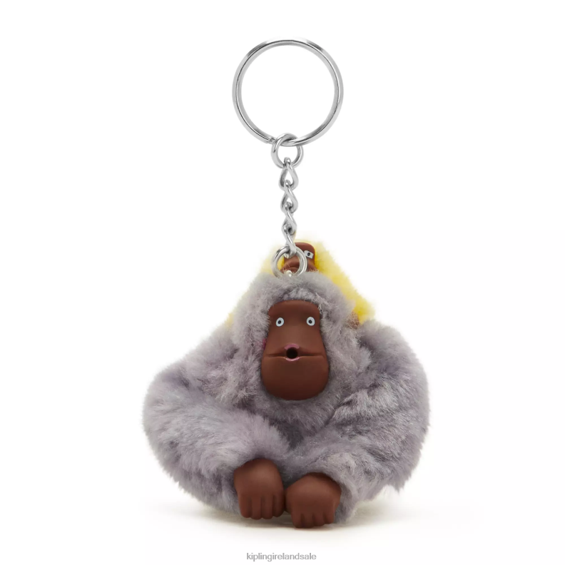 Keychains Dove Grey Mom And Baby Mom and Baby Sven Monkey Keychain Women Kipling J6TNX684