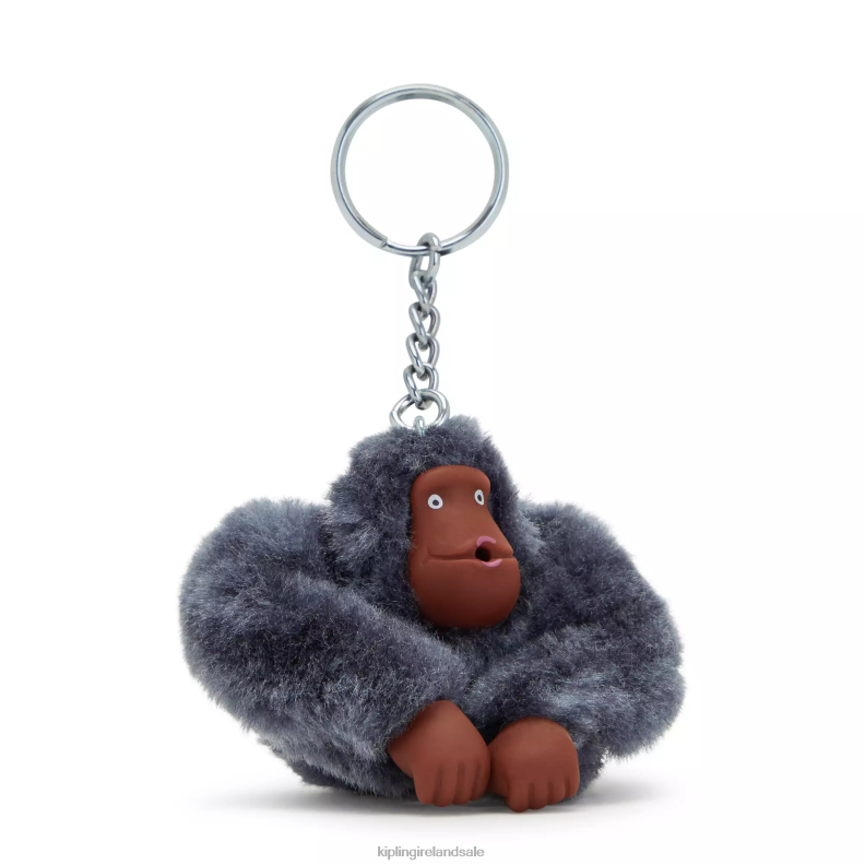 Keychains Foggy Grey Sven Monkey Keychain Women Kipling J6TNX694