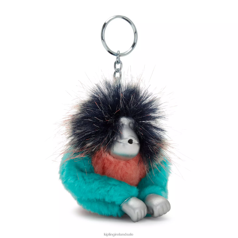 Keychains Gradient Hair Fun Hair Sven Monkey Keychain Women Kipling J6TNX663
