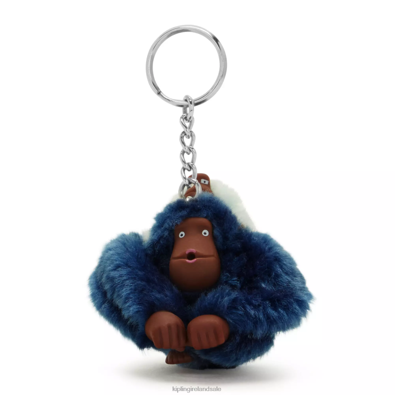 Keychains Polar Blue Mom And Baby Mom and Baby Sven Monkey Keychain Women Kipling J6TNX689